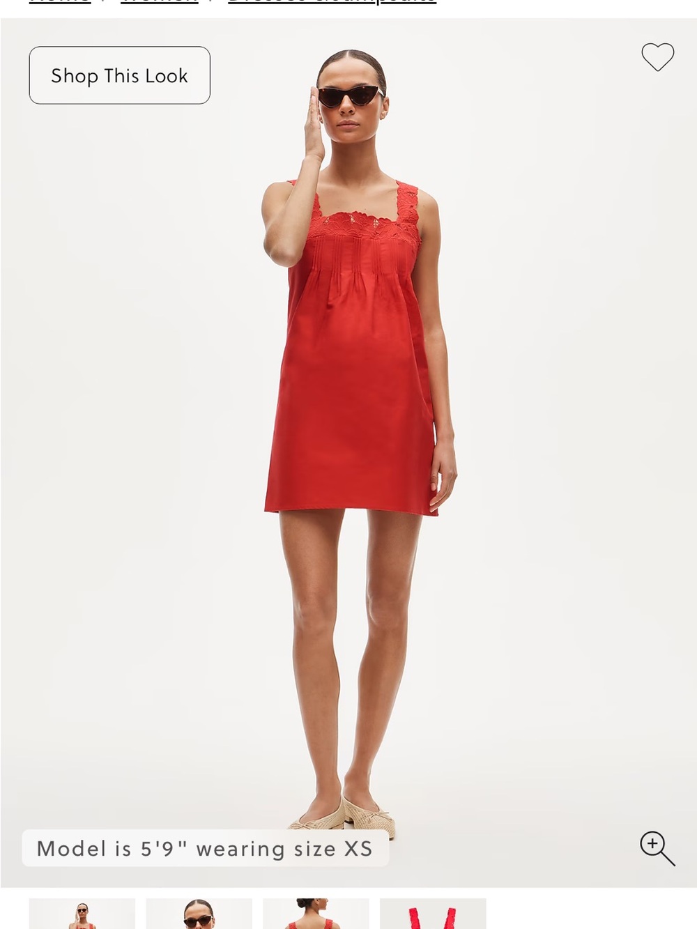J.Crew Ondine mini dress in double cotton poplin